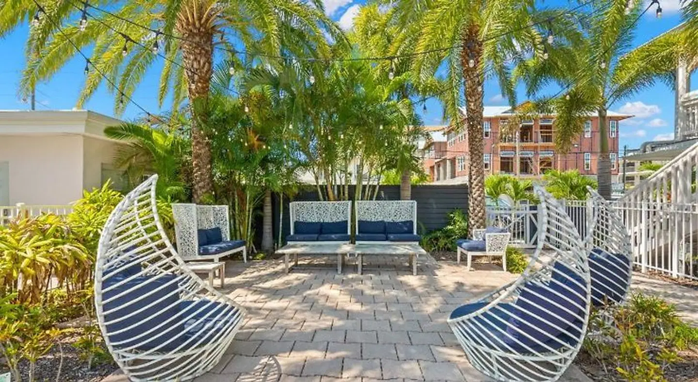 Hotel Cabana Clearwater Beach Terrasse