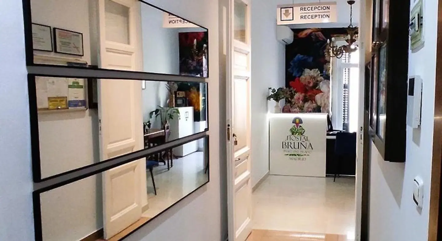 Hostal Bruña Badezimmer