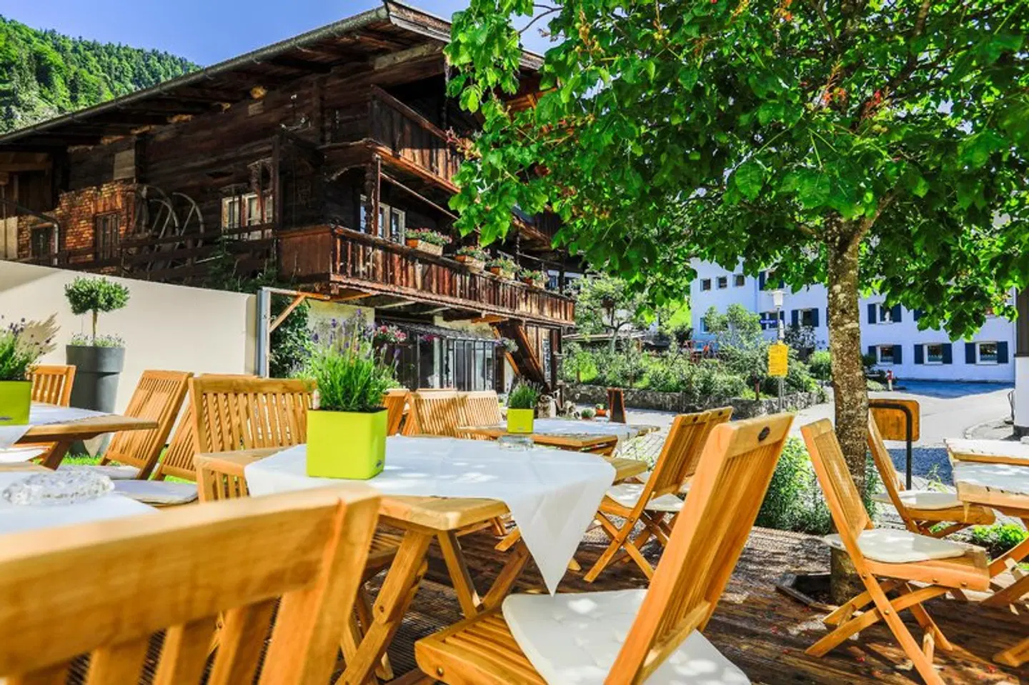 Hotel Oberschmied Terrasse