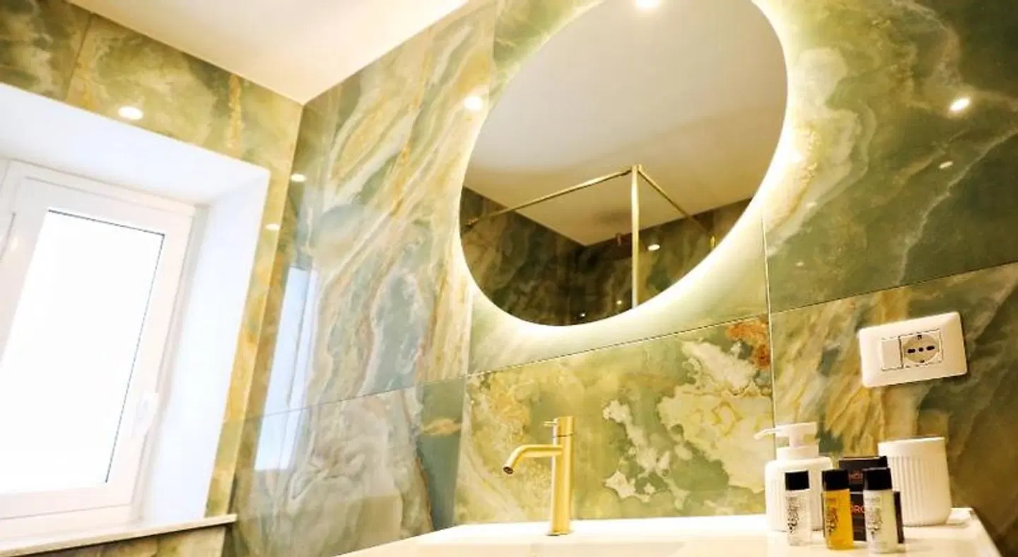 Teatro Suites Rooms Badezimmer