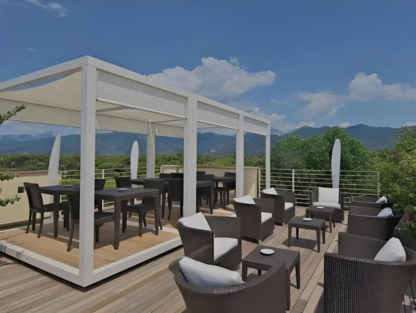 Zen Hotel Versilia Terrasse