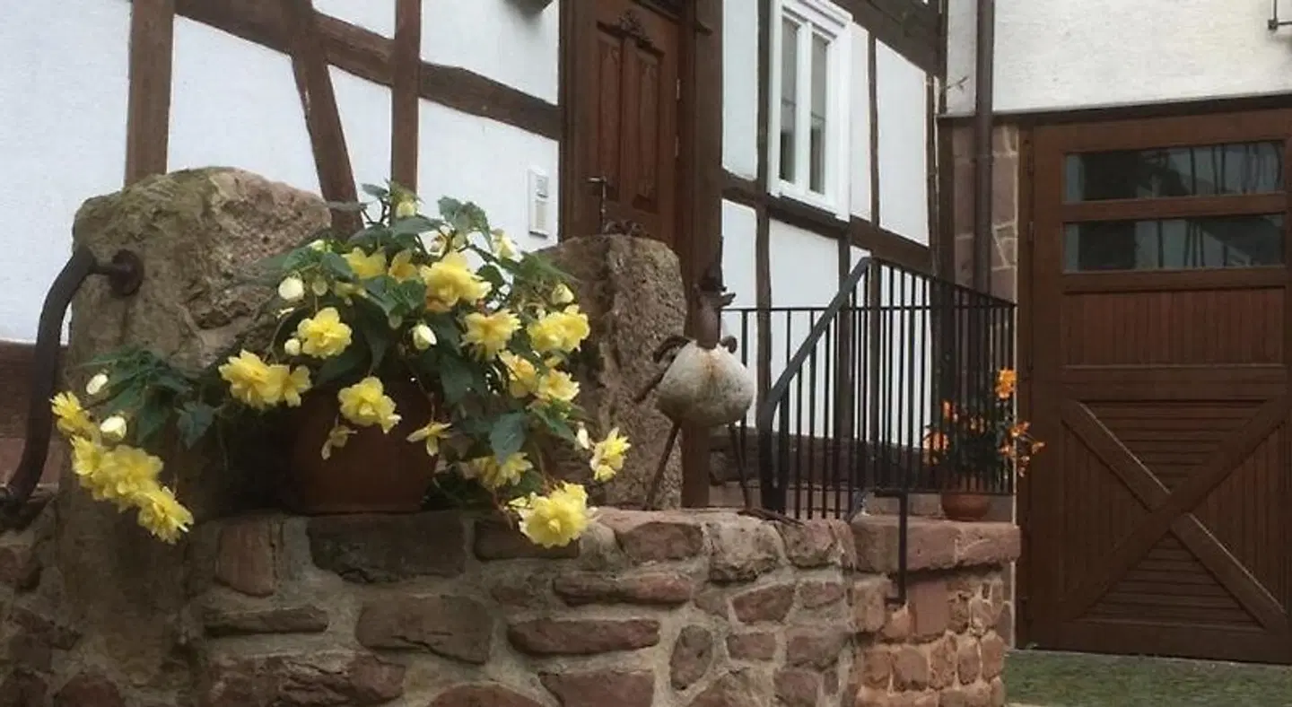 Pension Untere Mühle Terrasse