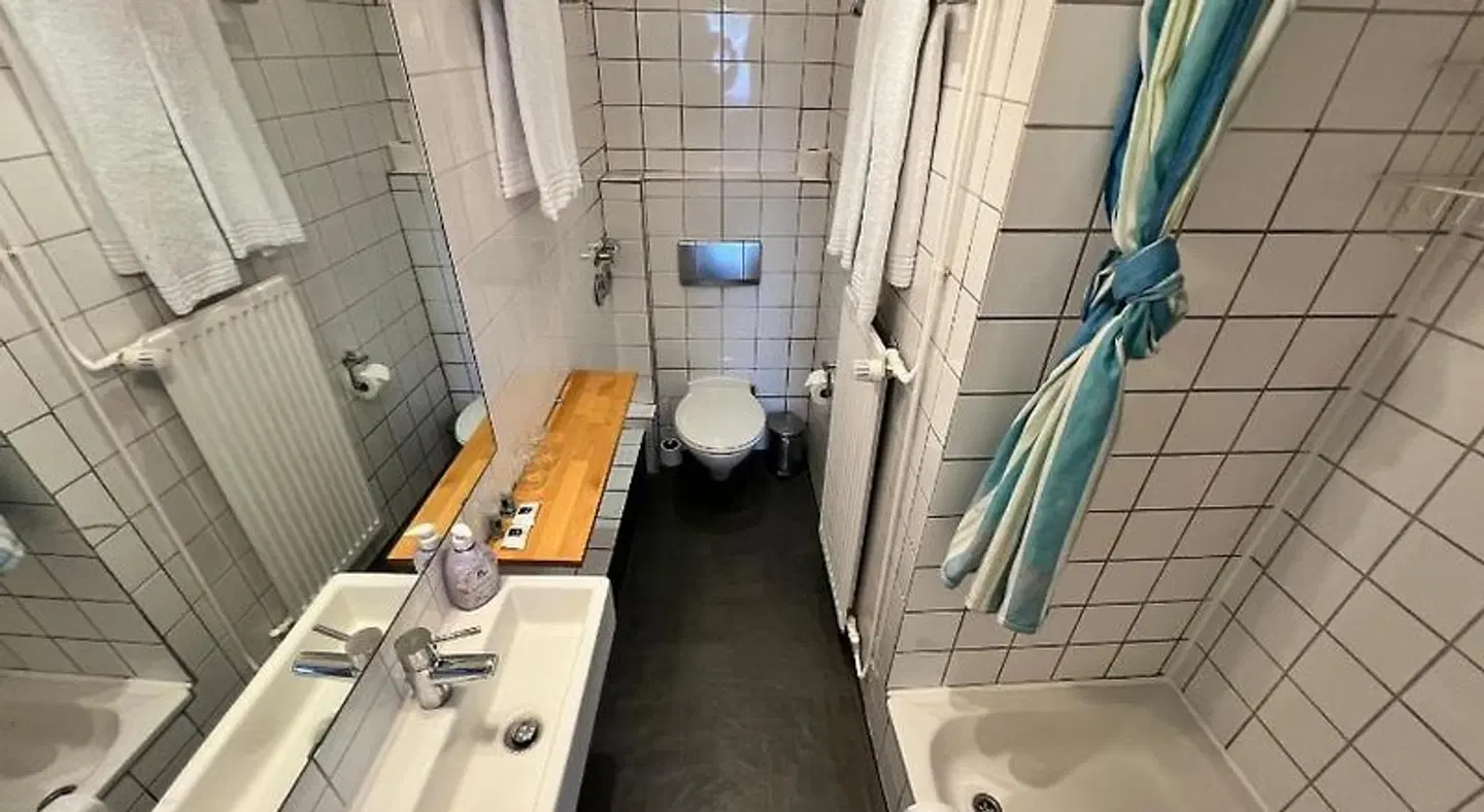 City Apartment Hotel Hamburg Badezimmer