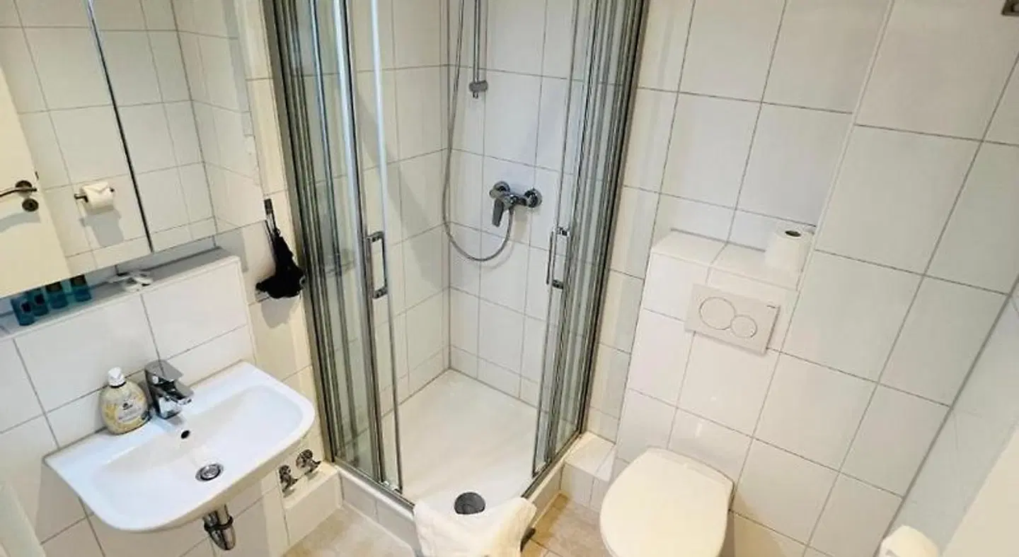 City Apartment Hotel Hamburg Badezimmer