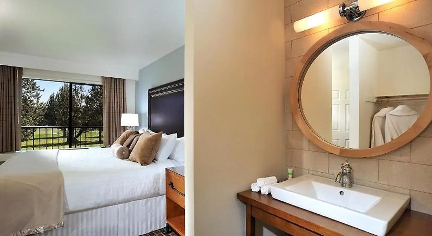 The Lodge Hotel at Eagle Crest Badezimmer