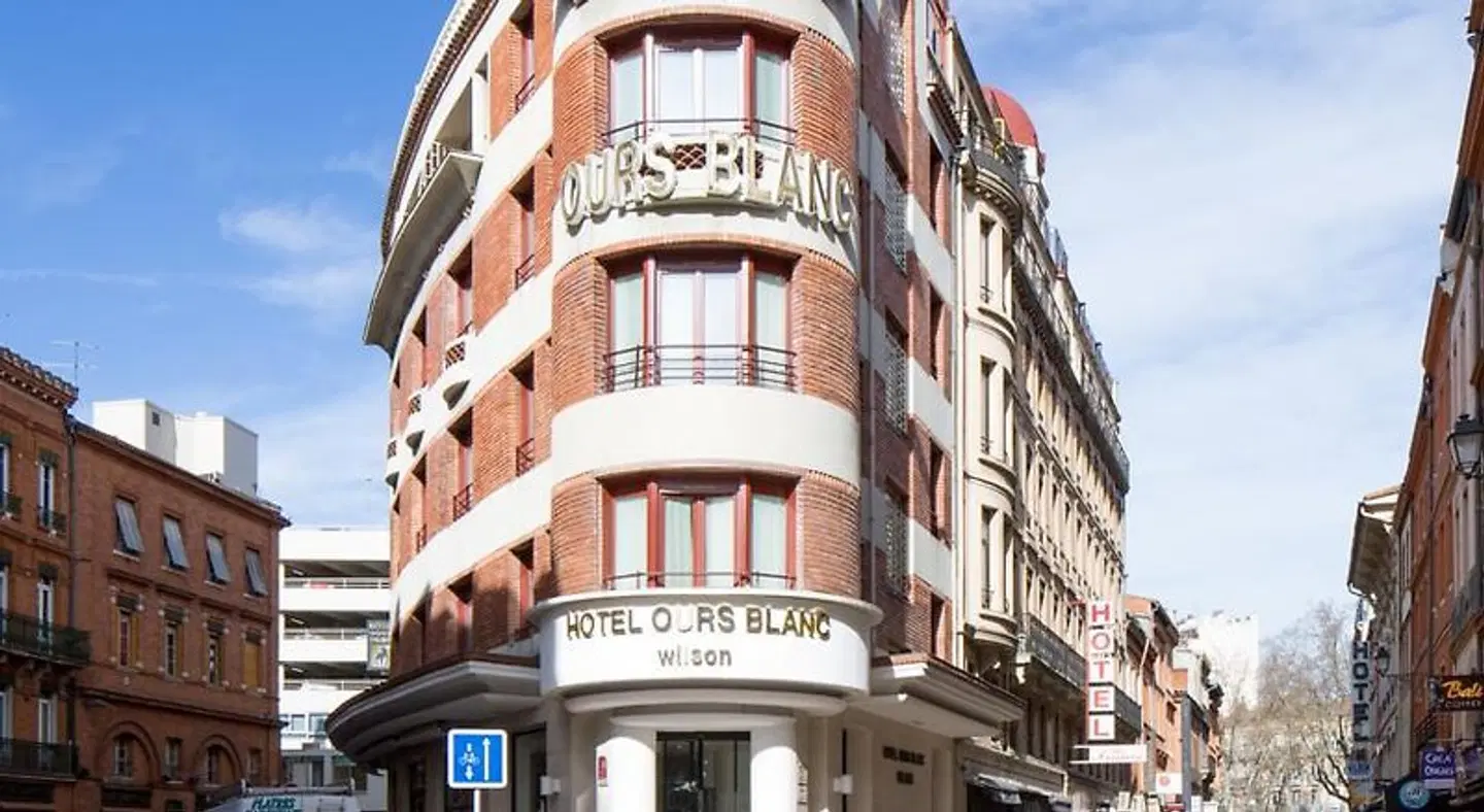 Hôtel Ours Blanc Place Wilson EXTERIOR