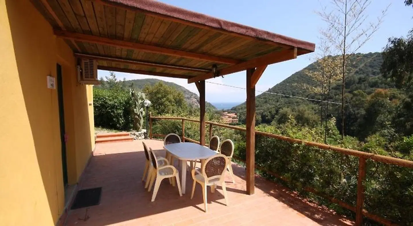 Camping Village Canapai Terrasse