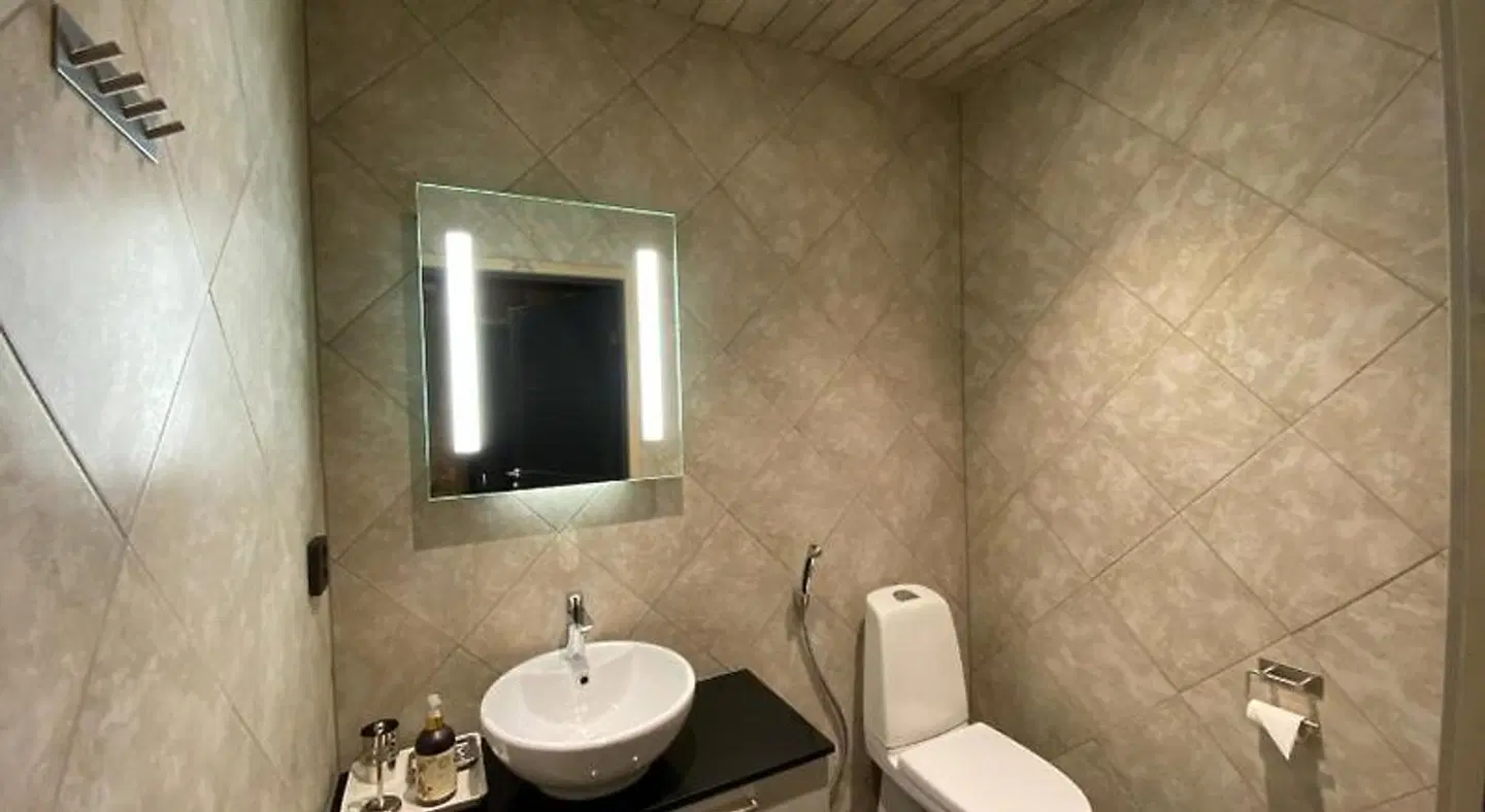 Villas Karhunpesä Badezimmer