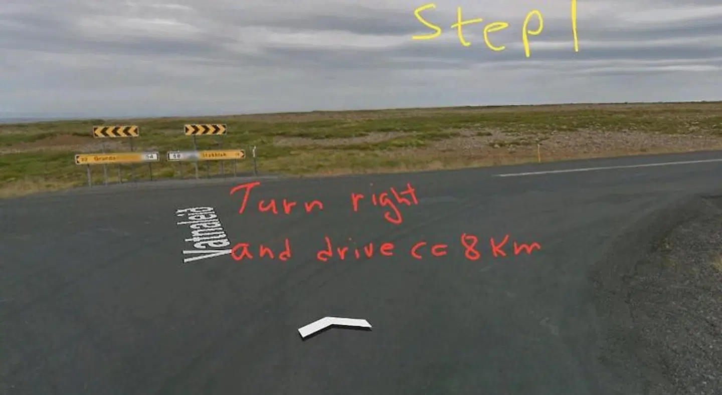 Hotel Stundarfriður Landkarte