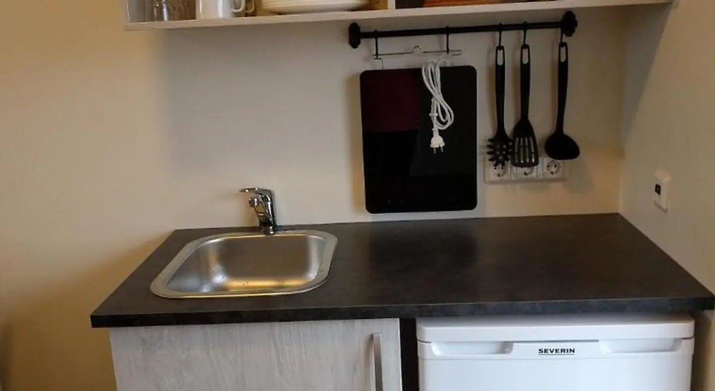 Hjartarstadir Guesthouse Badezimmer