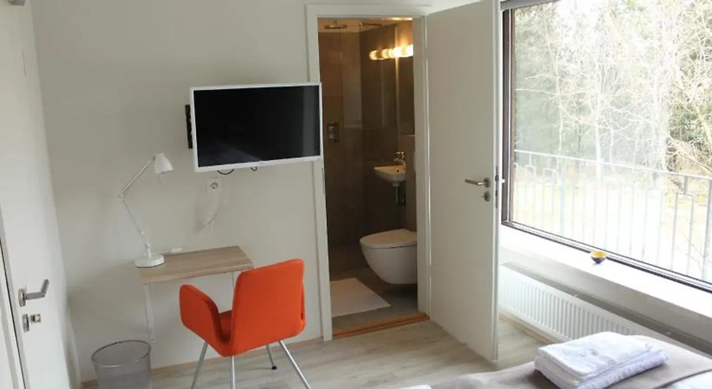 Brekkugerdi Guesthouse Badezimmer