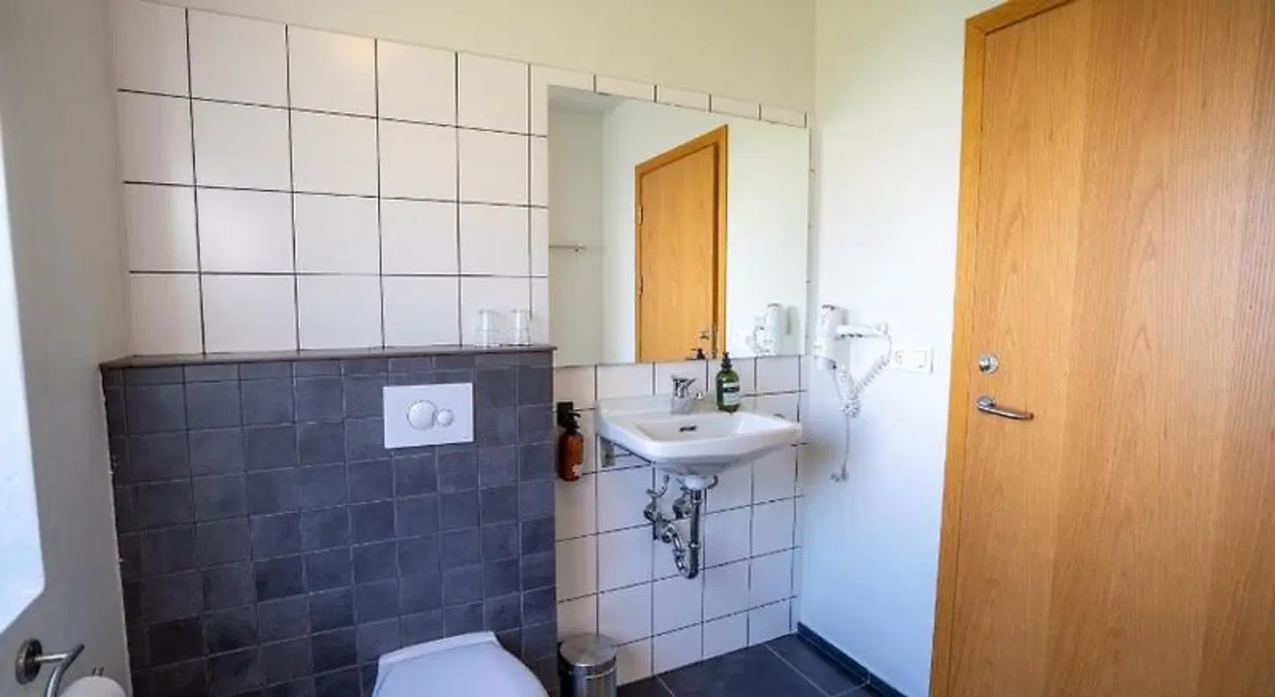 Hotel Eskifjörður Badezimmer