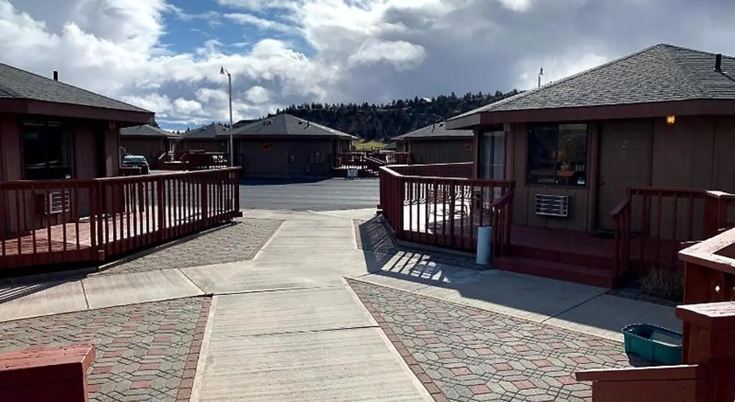 Smith Rock Resort Terrasse