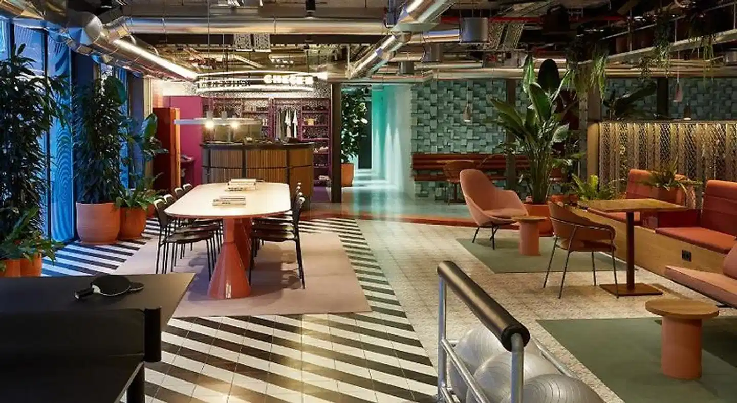 The Social Hub Madrid Terrasse