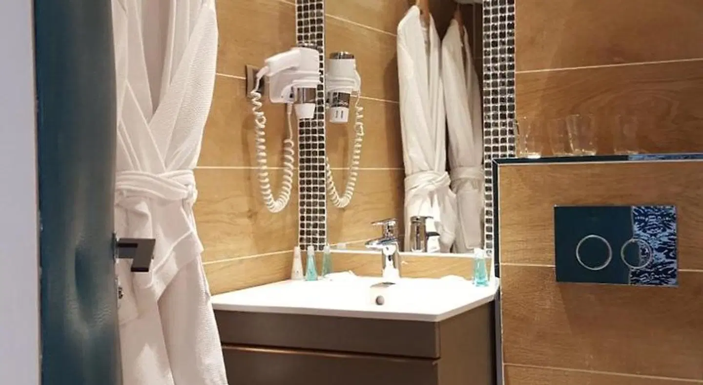 du Mont Blanc Badezimmer