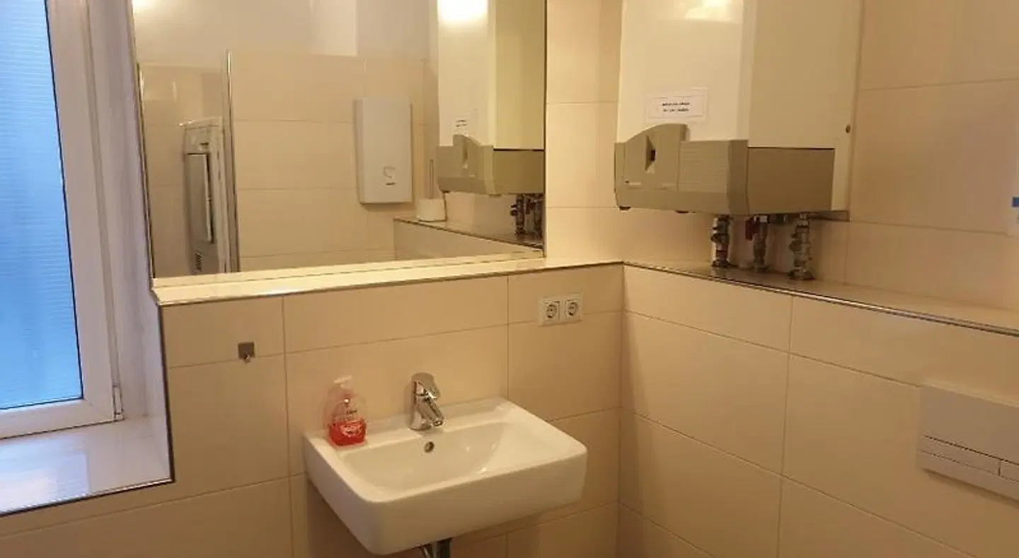 Pension I Badezimmer