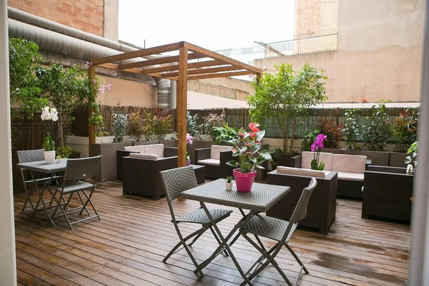 Blanc Guesthouse Terrasse