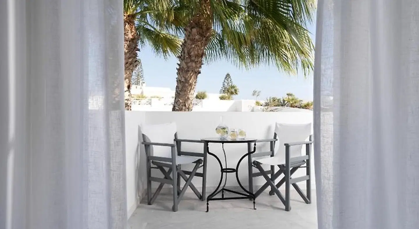 Santorini Kastelli Resort Terrasse