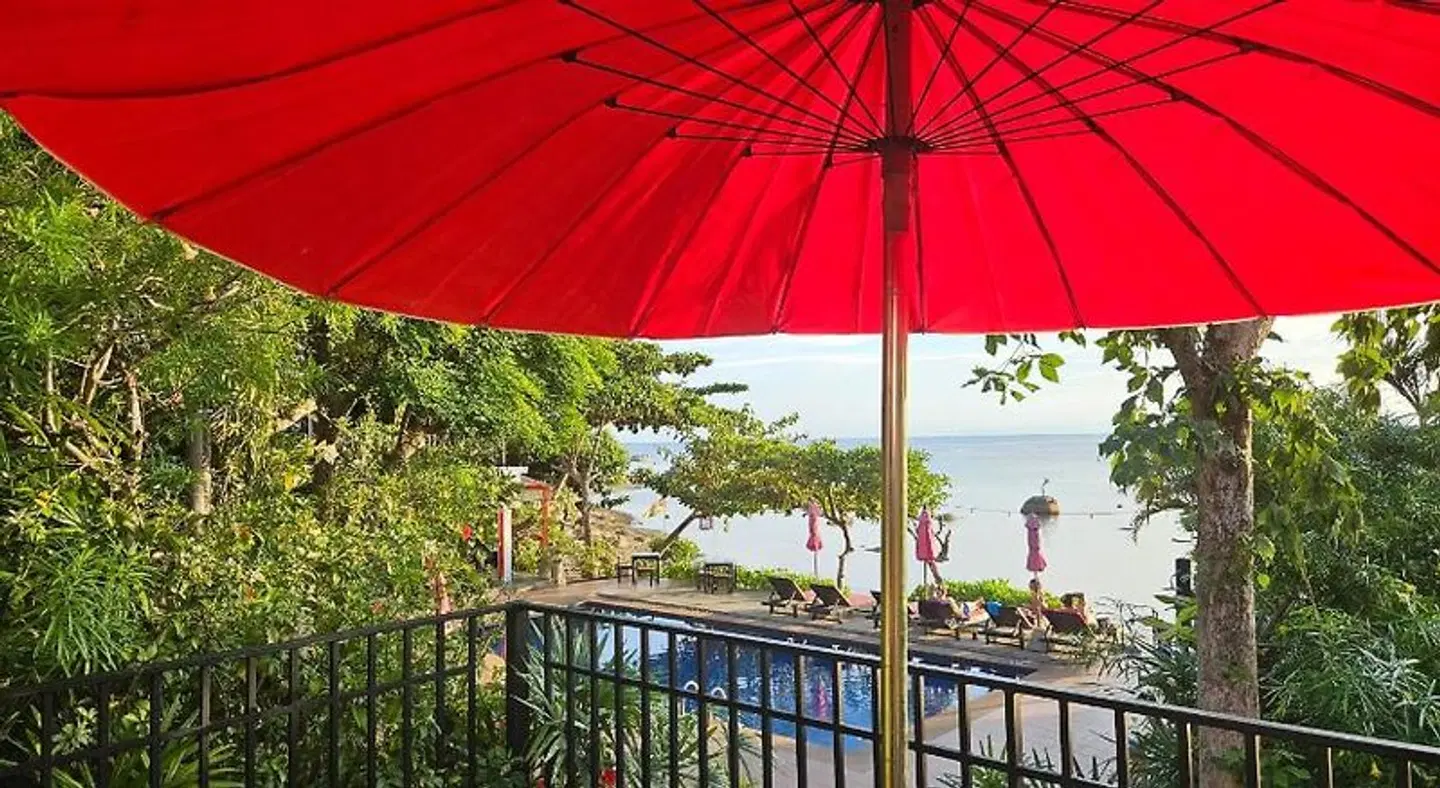 Cinnamon Beach Villas Terrasse
