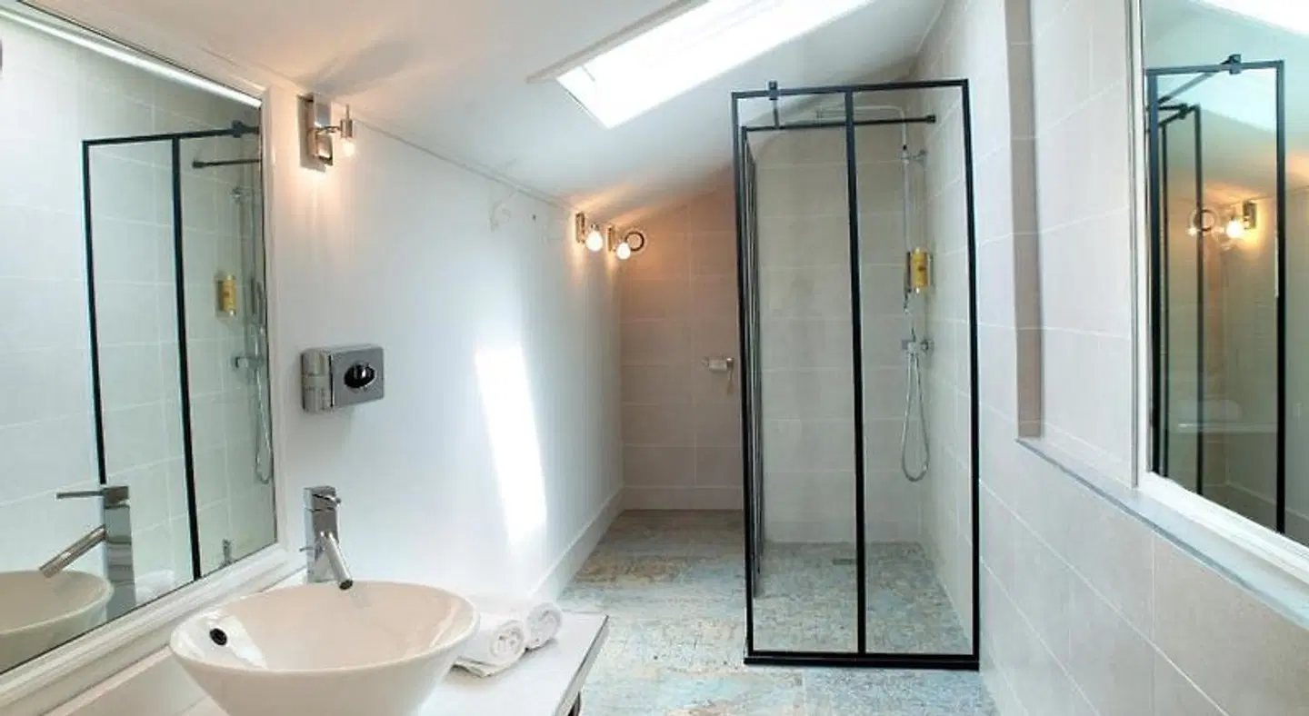 Manoir Le Roure & Spa Badezimmer