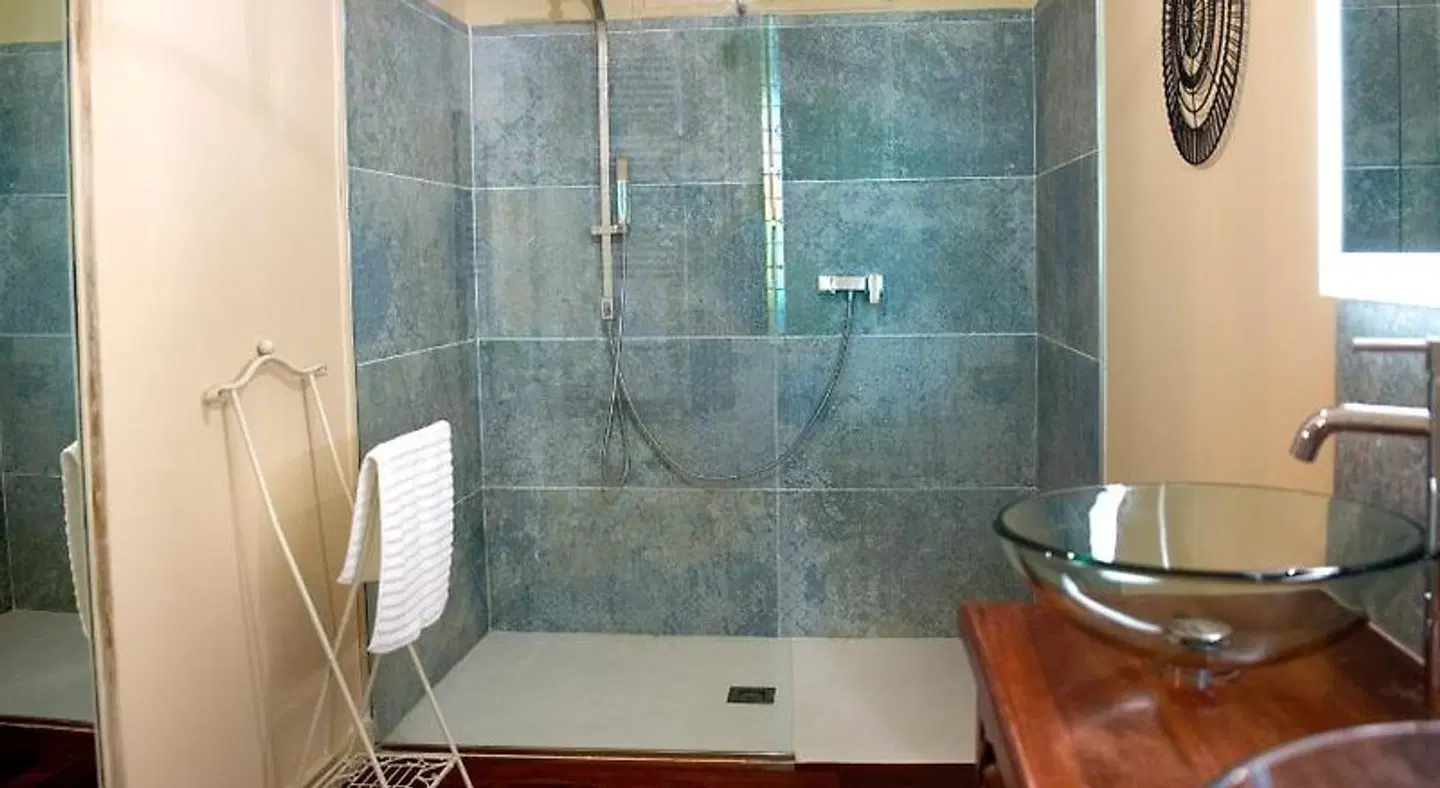 Manoir Le Roure & Spa Badezimmer