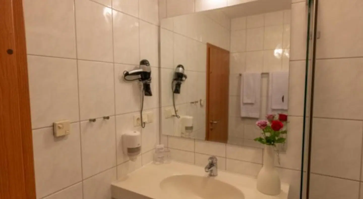 Hotel Haslbach FGZ Badezimmer