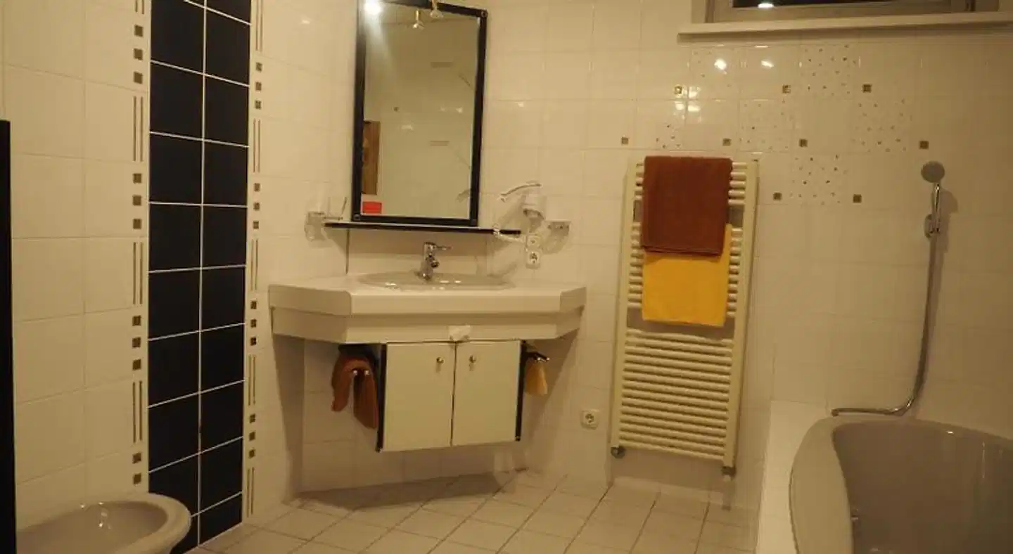 Frühstückshotel Margret Badezimmer