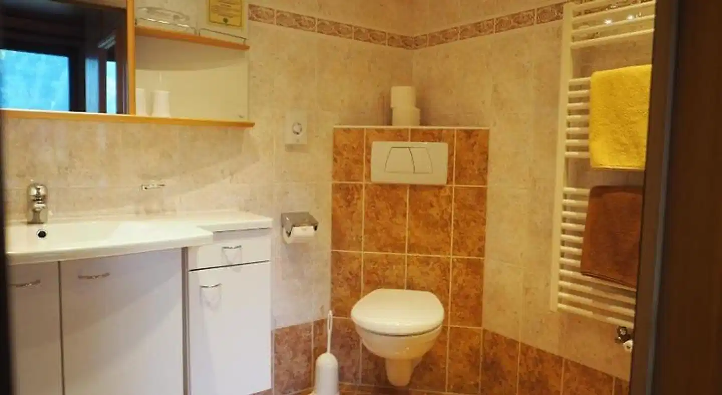 Frühstückshotel Margret Badezimmer