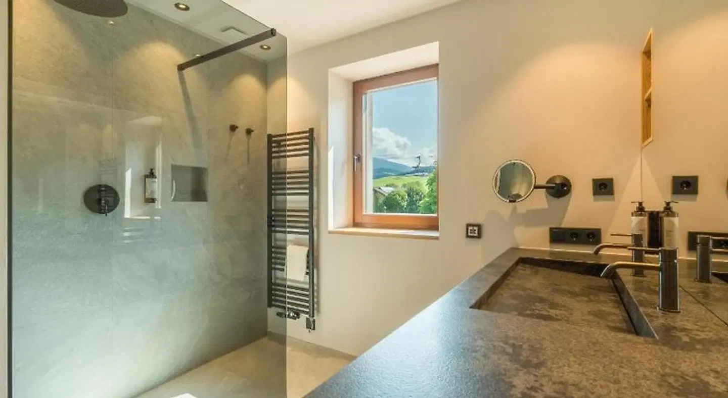 Parc Hotel Tyrol Badezimmer