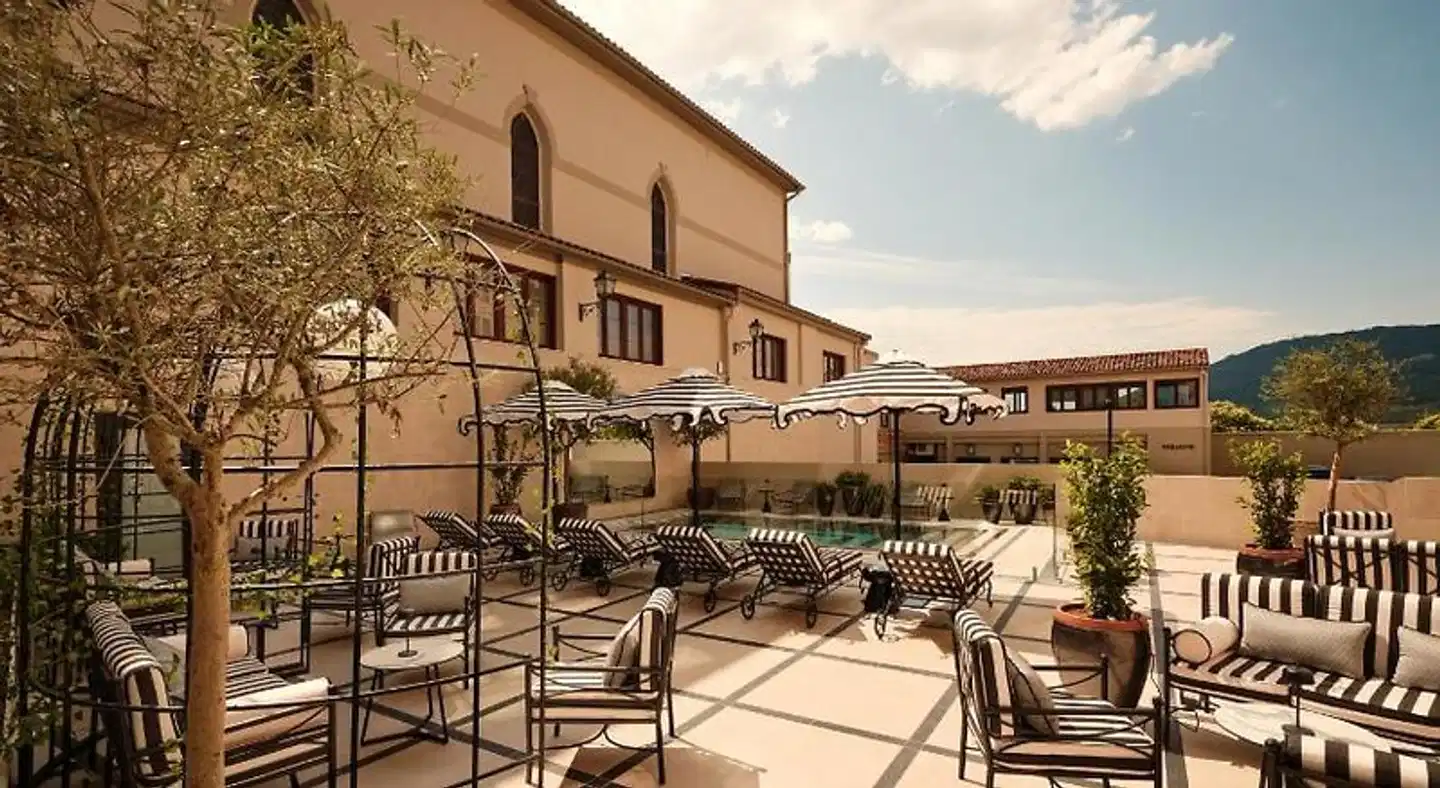 Pamplona Catedral Hotel Terrasse