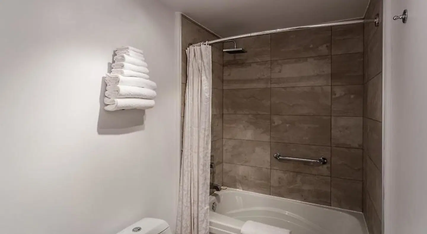 Motel au Vieux Piloteux Badezimmer