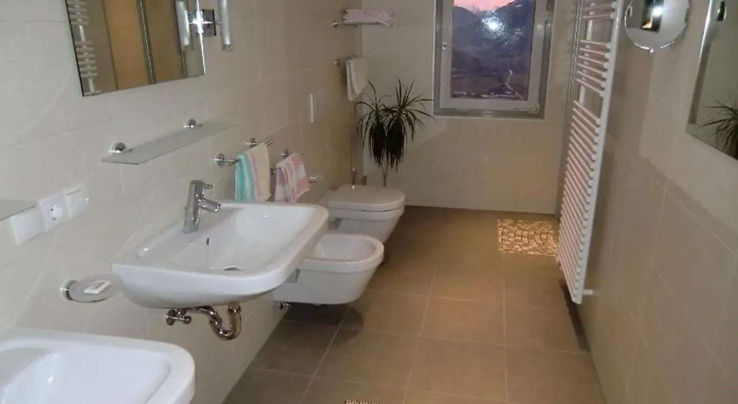 Pension Alpenblick Badezimmer