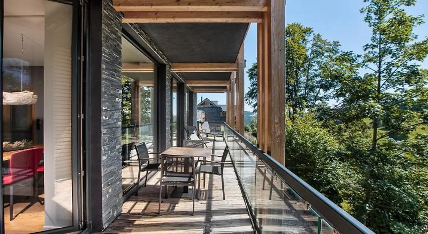 Black Forest Lodge Terrasse
