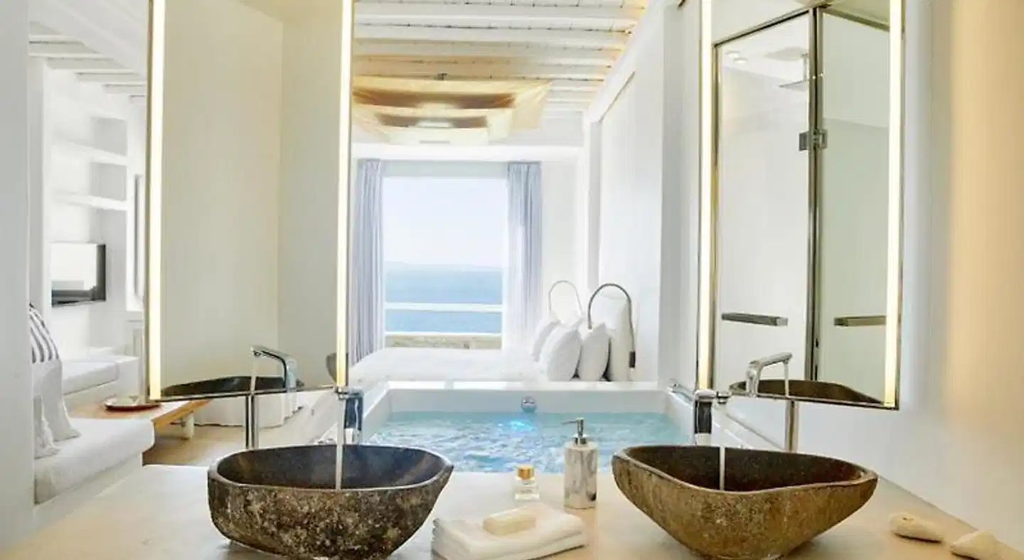 Cavo Tagoo Hotel Badezimmer