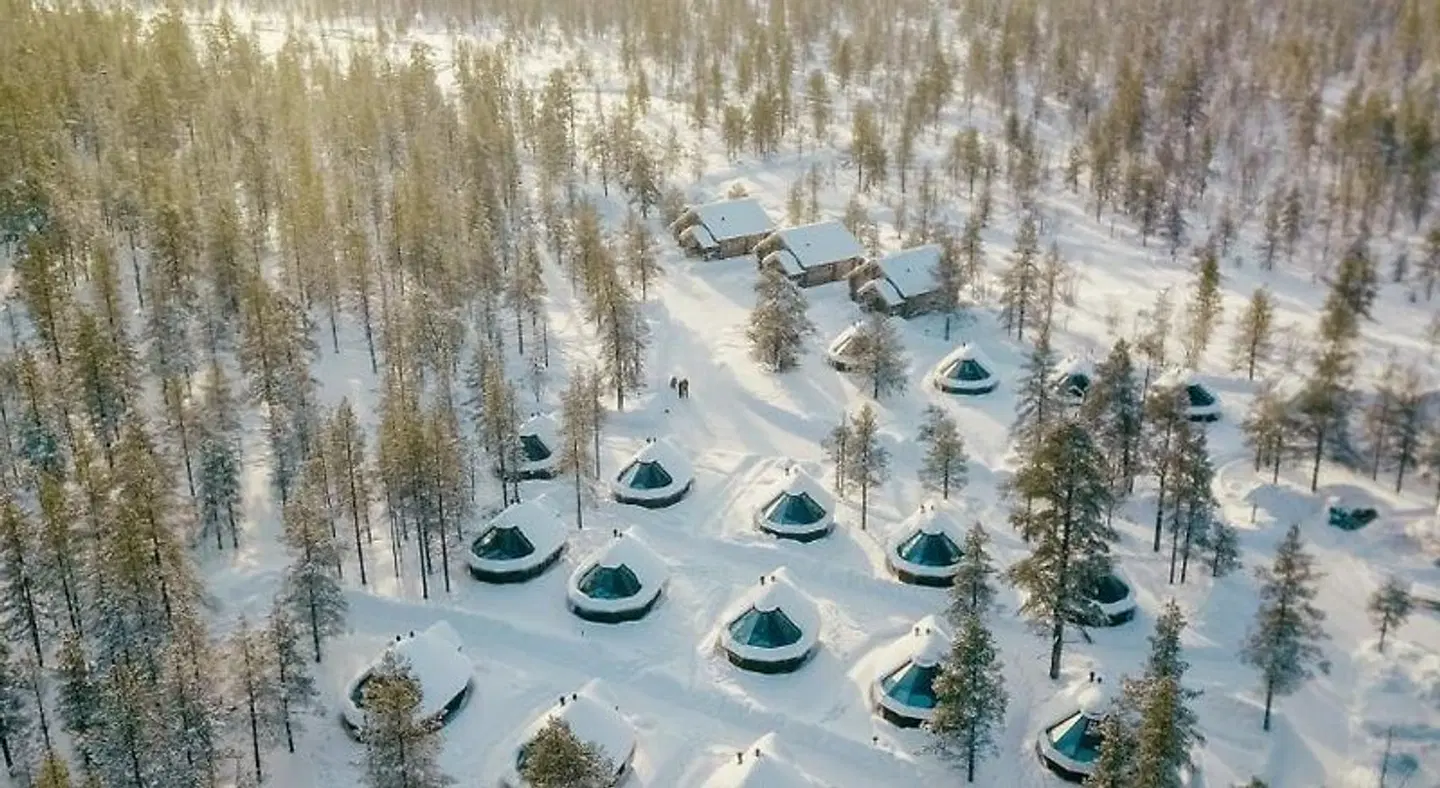 Wilderness Hotel & Igloos Muotka Badezimmer