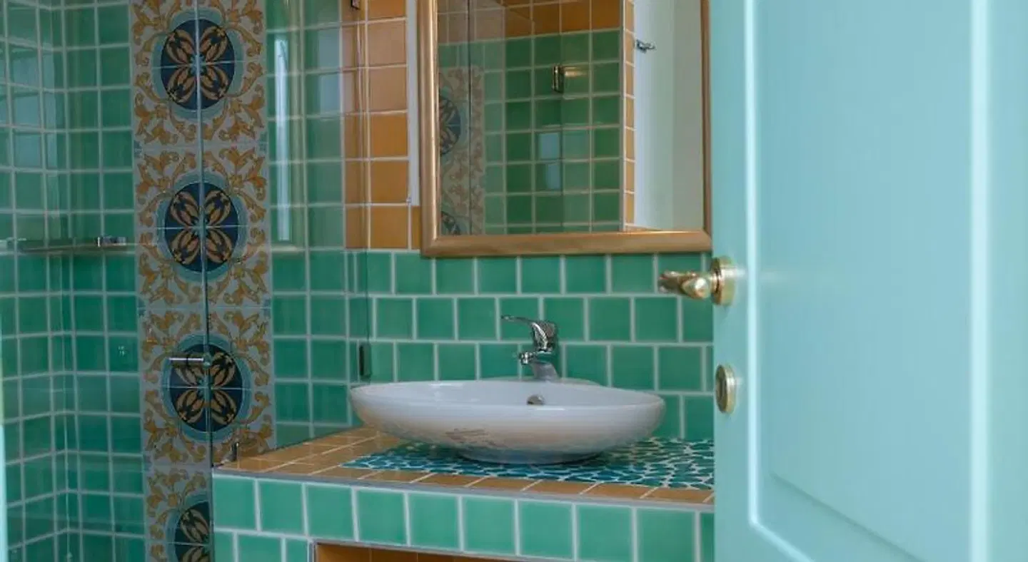 Hotel Villa Bianca Badezimmer