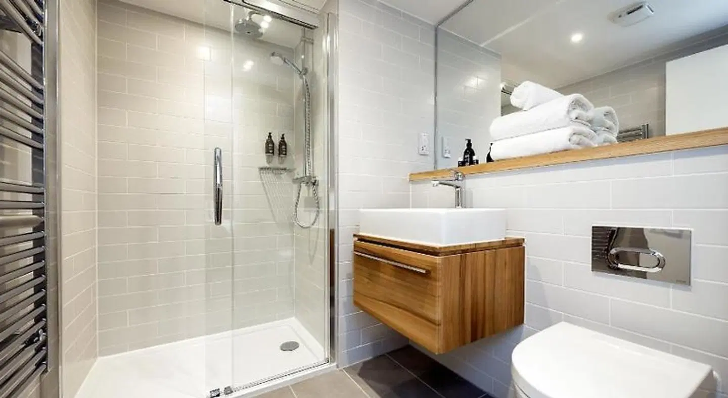 Wilde Aparthotels by Staycity Edinburgh Grassmarket Badezimmer