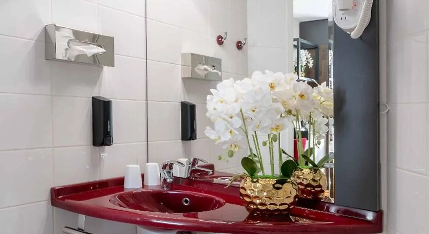 Star Inn Karlsruhe Badezimmer