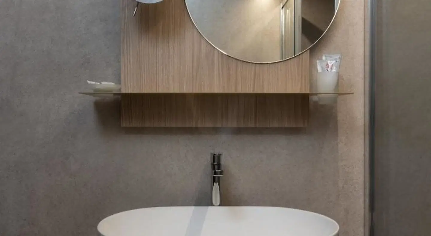 Hotel Sonne Sole Badezimmer