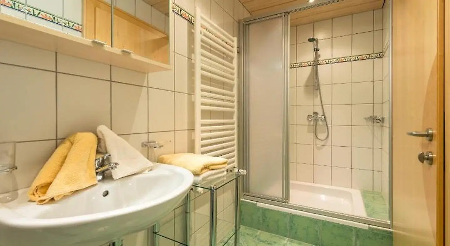 Ferienwohnungen Schwabhof Badezimmer