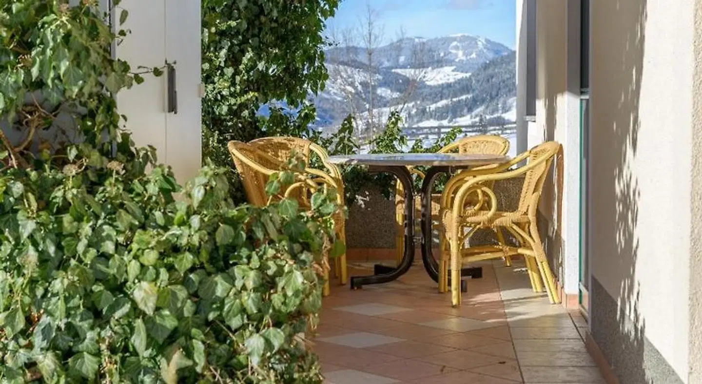 Ferienwohnungen Schwabhof Terrasse