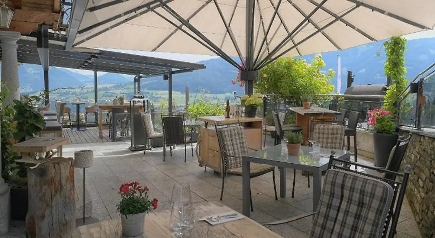 Hotel Bürglhöh Terrasse