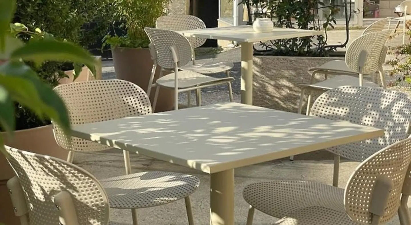 La Fermette Champenoise Terrasse