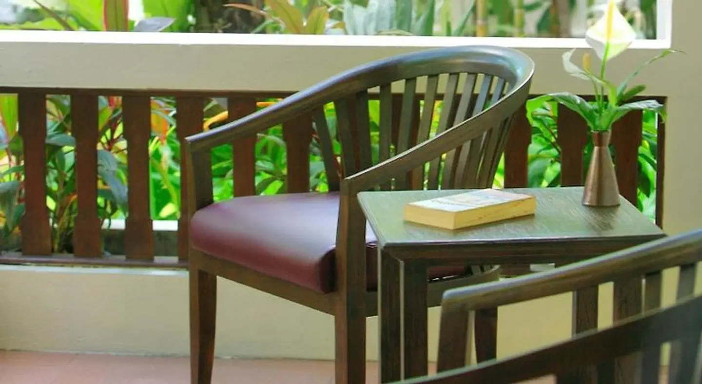 Thai House Beach Resort Terrasse