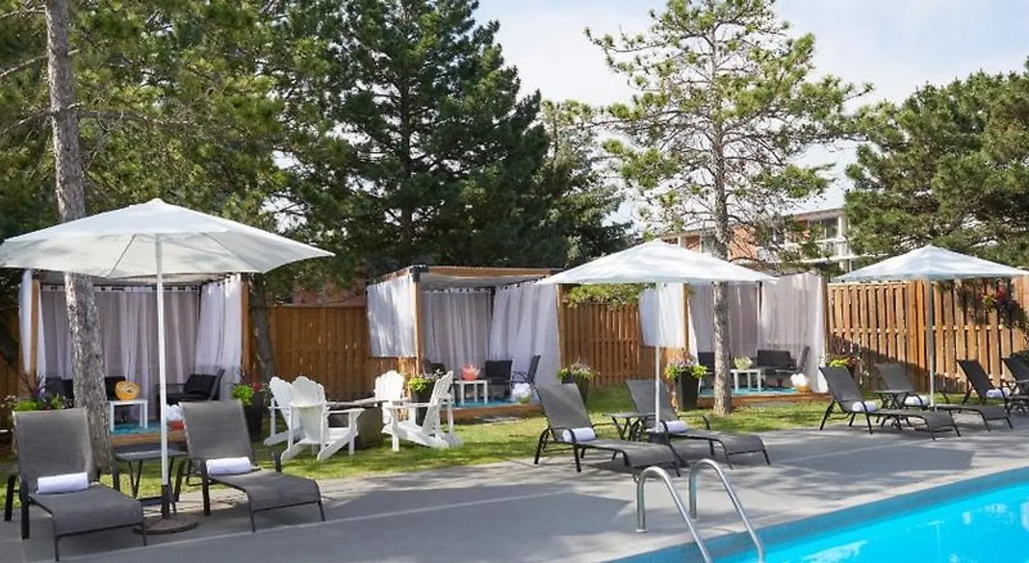 Best Western Parkway Hotel Toronto North Terrasse