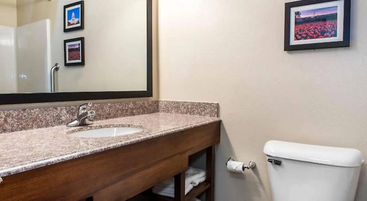 Comfort Suites Springfield Badezimmer