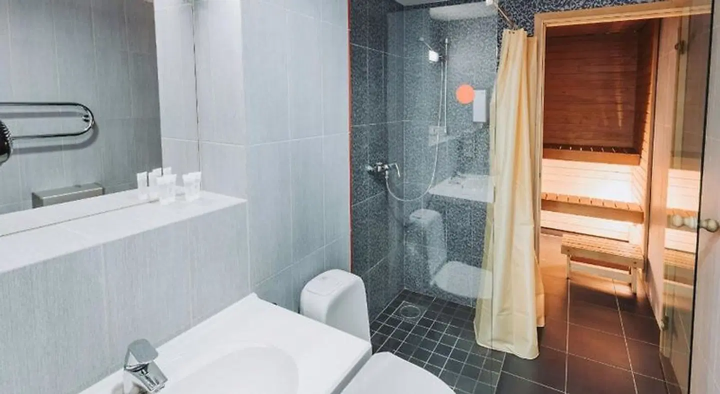 Viiking Spa Hotel Badezimmer