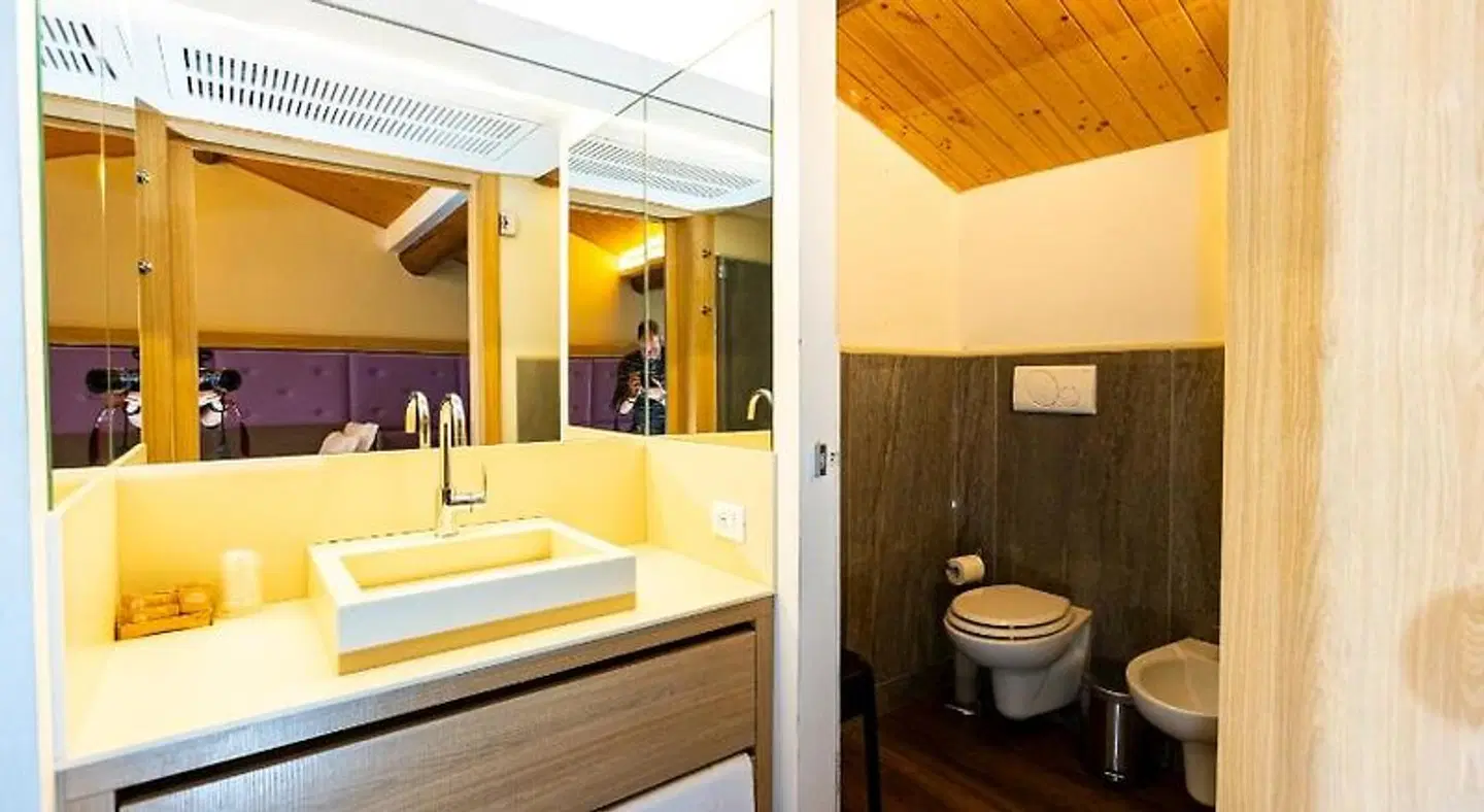 Hotel Corona Badezimmer