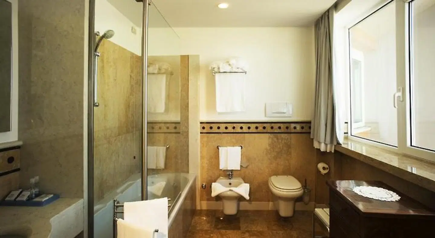 City Hotel Badezimmer