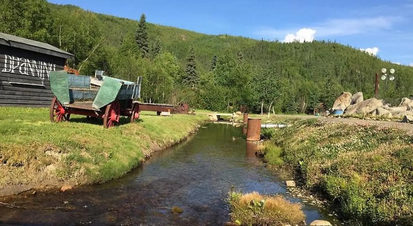 Chena Hot Springs Resort Garten